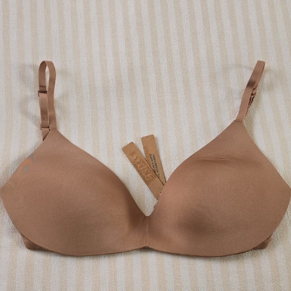 SKIMS Wireless Form Push-Up Bra Size:32DD (32E) Sienna - Picture 1 of 6